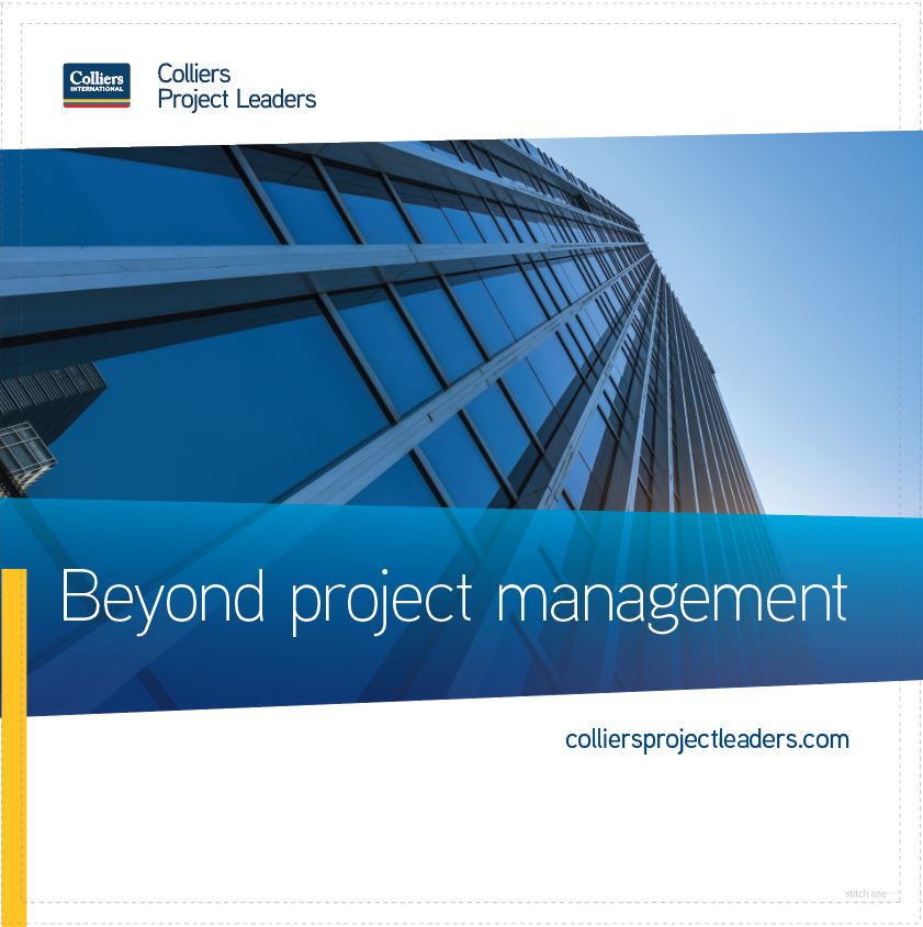 Beyond Project Management Backdrop | Old Logo – Colliers Project Leaders